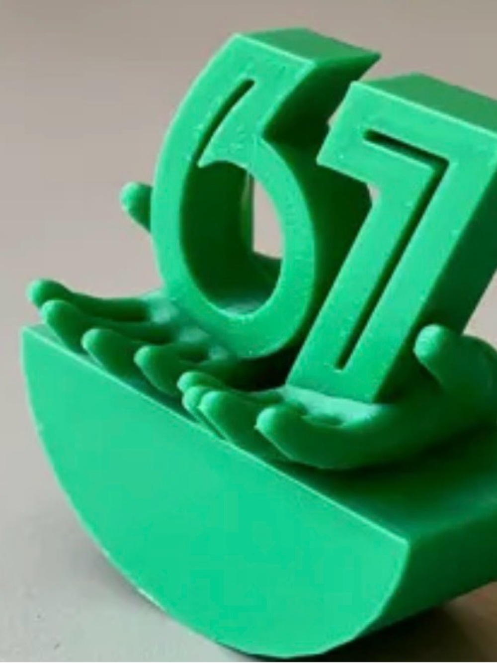 Green 67 3d print